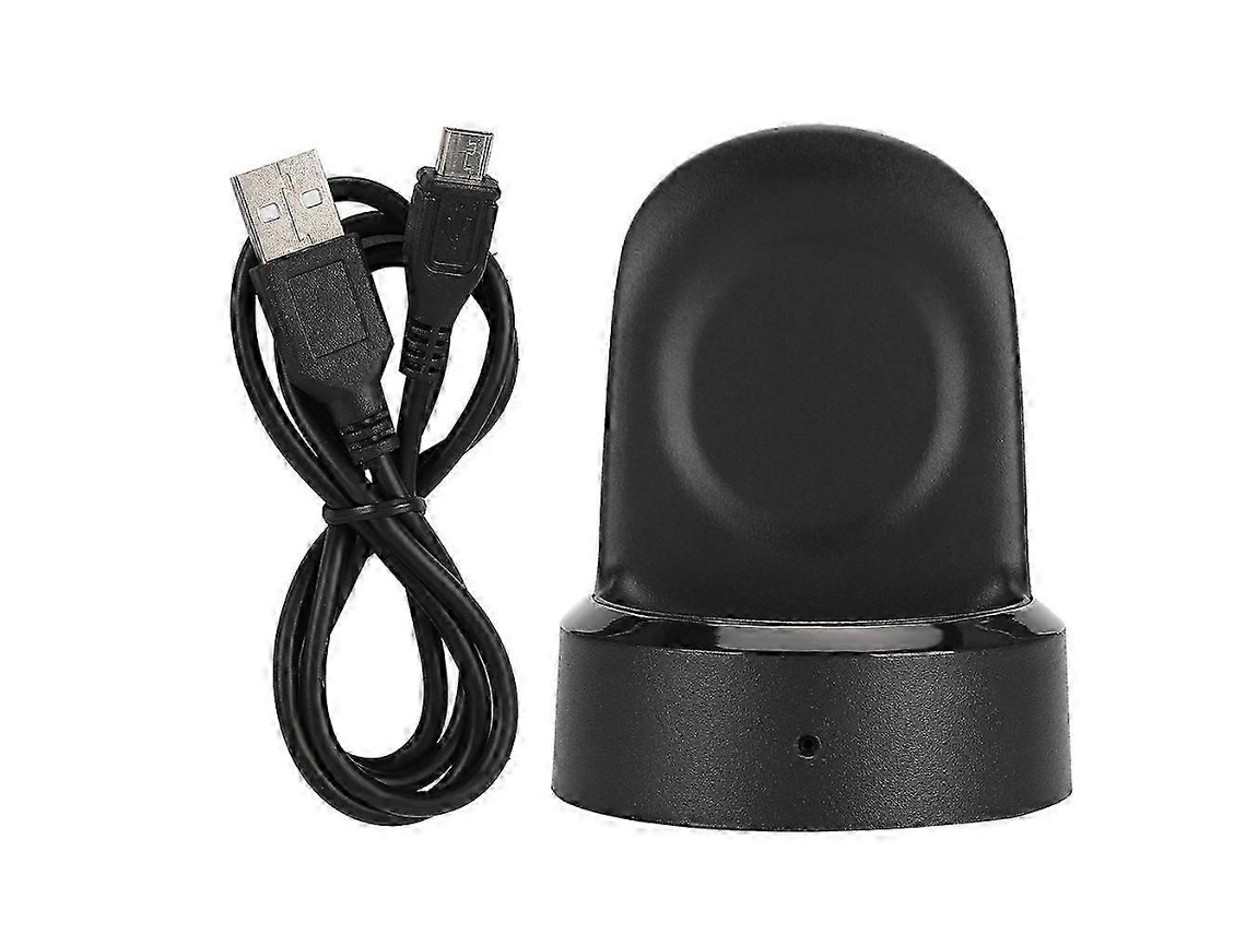 Carregador eficiente para Gear S3, base de carregamento rápido magnético para smartwatch Samsung Gear S3 e bicicleta elétrica