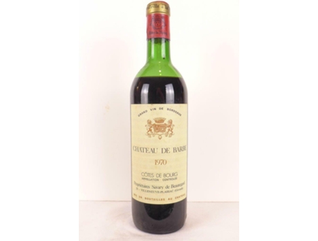 Vinho Tinto CHÂTEAU DE BARBE 1970 (75 cl - 1 unidade)