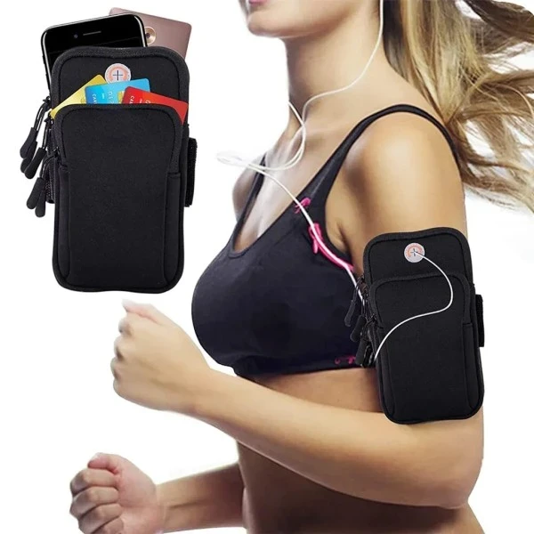 Bolsa De Braço Para Celular, Ideal Para Corrida E Atividades Ao Ar Livre.