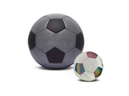 Pelota de Fútbol Reflectante de Pu com Bomba, para Treinamento e Jogos Noturnos S/MARCA