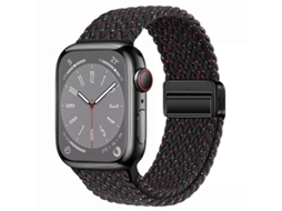 Bracelete Para Apple Watch 38/40/41/42mm Preto Estelar Cuich