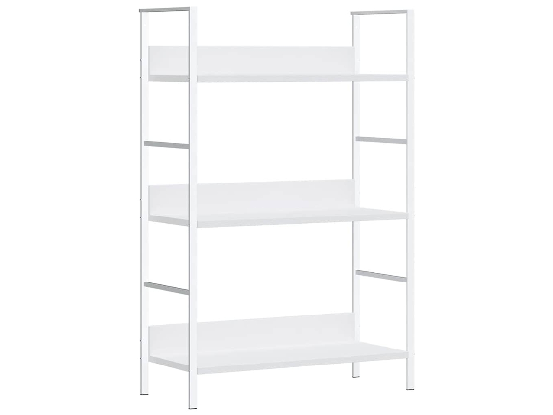 Conjunto 1 Armário De Prateleiras Vidaxl Branco Derivados De Madeira (60 X 27.6 X 90.5 Cm)