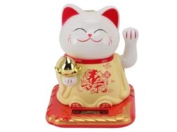 Gato de Boas vindas LAXISCREED Luz Indução Amarelo LAXISCREED