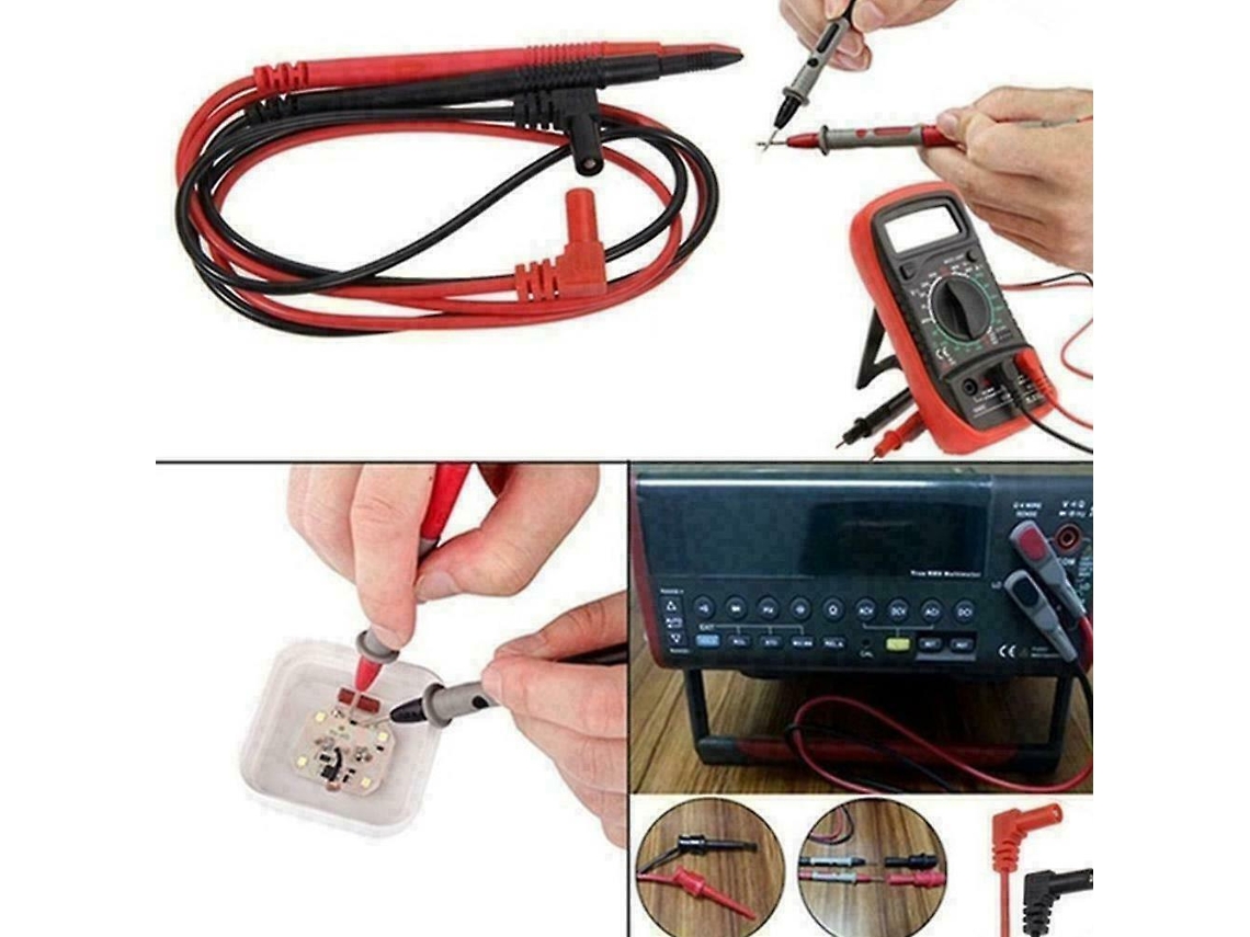 Lurelia Multímetro Digital, Xl830l, 100 V, 200 V, 600 V, Luz De Fundo Para Tensão, Corrente E Resistência