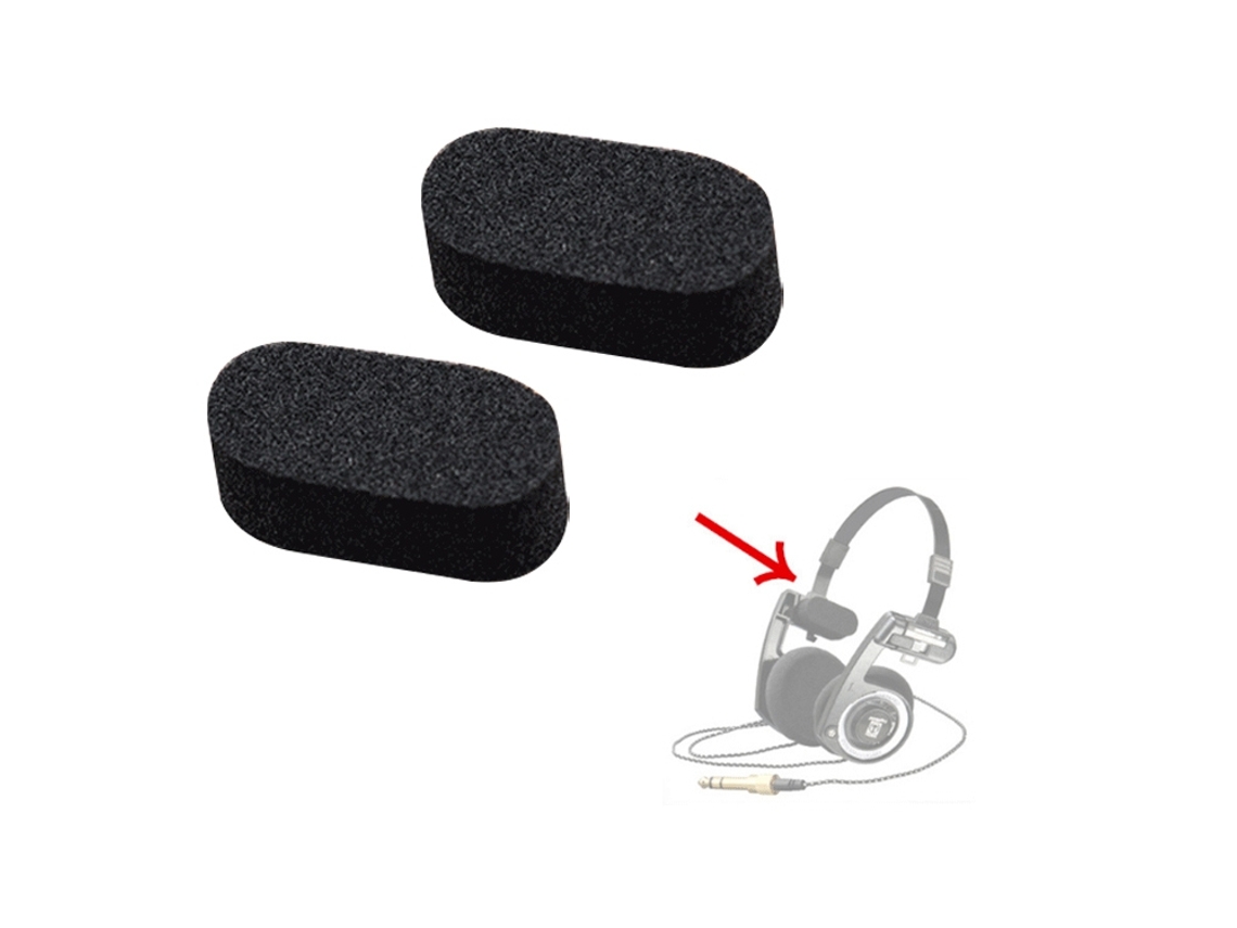 Almofada para Koss Porta Pro PP de Orelhas de Espuma Macia Preta XIAOMOYU
