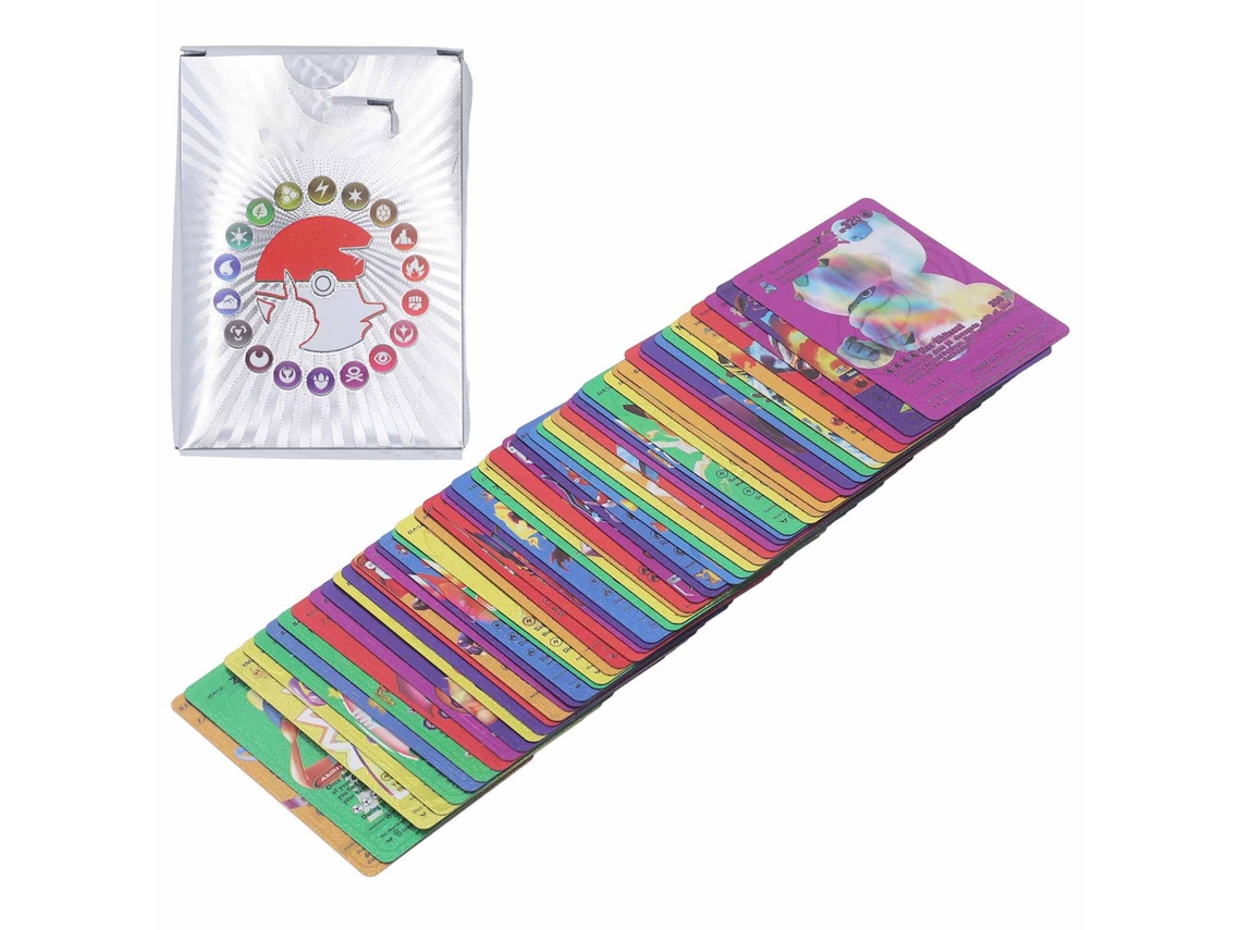 Primerox 55pcs Jogo de Cartas de Personagens de Anime Pvc Coleção para Crianças e Adultos