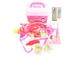 Brinquedo Médico Infantil Kit De Jogo Educativo Role Play Interativo Para Crianças Toddlers Meninas