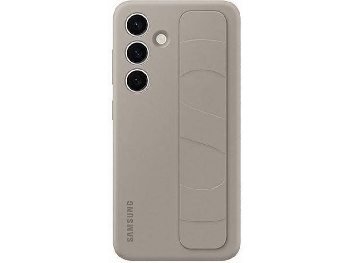 Capa Standing com Fita SAMSUNG Galaxy S24 (Outlet Caixa Aberta - Cinzento Claro)