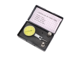 Indicador De Testes Dial Laxiscreed Leve, Precisão 0,01mm Com Estojo Cinza