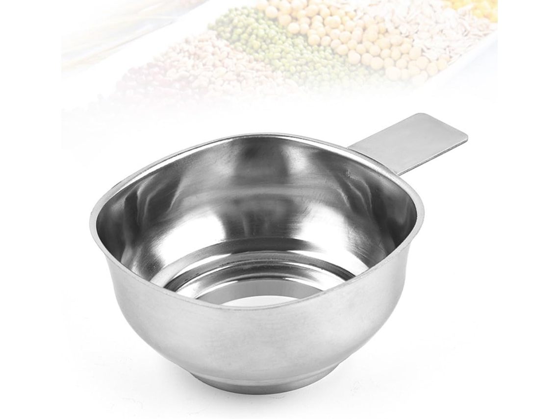 Funil De Aço Inoxidável Com Boca Larga E Escorredor Para Cozinha, 14, 2cm 5, 6 Polegadas, Acessório De Cozinha Para
