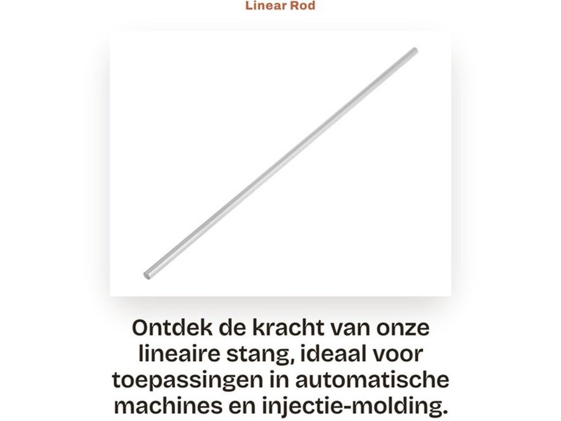Linha De Aço 300mm - Durável - Resistente Ao Choque - Superfície Lisa - Para Máquinas Automáticas - Manivela De Guia