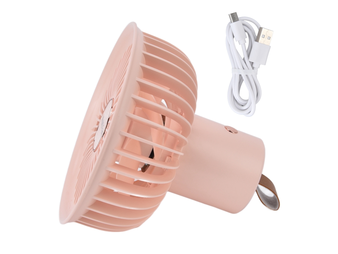 Ventilador Portátil a Bateria Pink LAXISCREED