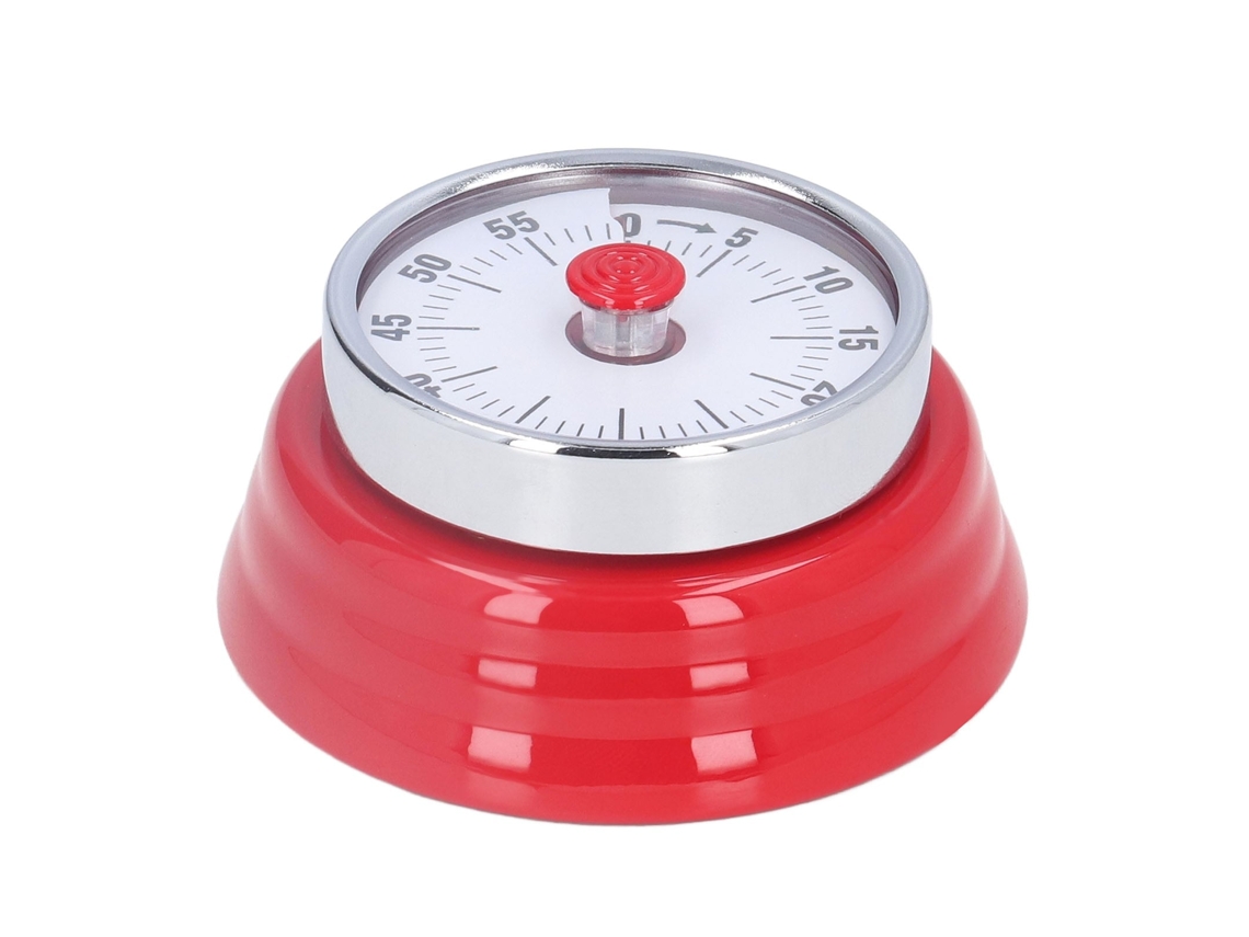 Timer de Cozinha LAXISCREED 70db Portátil Magnético Vermelho