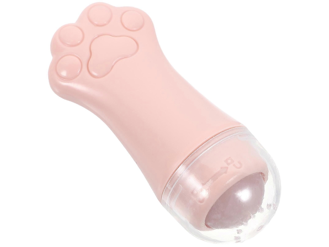 Conjunto de 3 Rolos Massageadores Faciais para Mulheres, na Cor Rosa, em Abs. GOKOCO