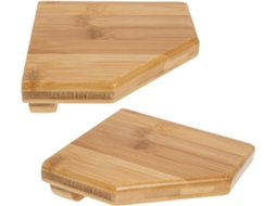 Prateleira De Canto Triangular 14cm Para Banheiro, Sem Necessidade De Furar A Parede 2 Peças Ideal Para Armazenamento