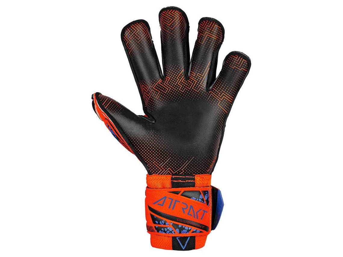 Luvas Guarda-redes Attrakt Gold X Evolution Glueprint Laranja 8 1/2 REUSCH