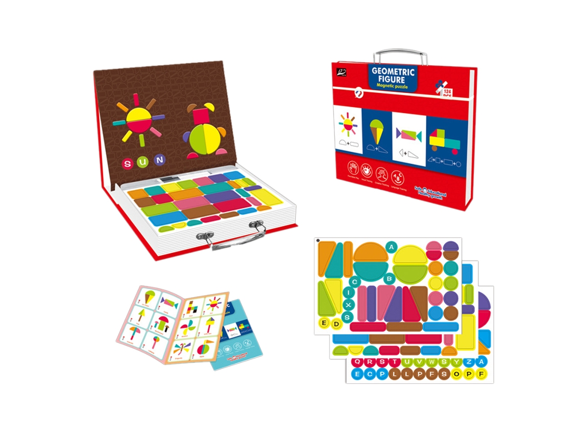 Ats tablero Mágico de Desenho 2 em 1 para Crianças, Jogo de Quebra cabeça Educatsivo, Presente de Aniversário para Meninos e Meninas