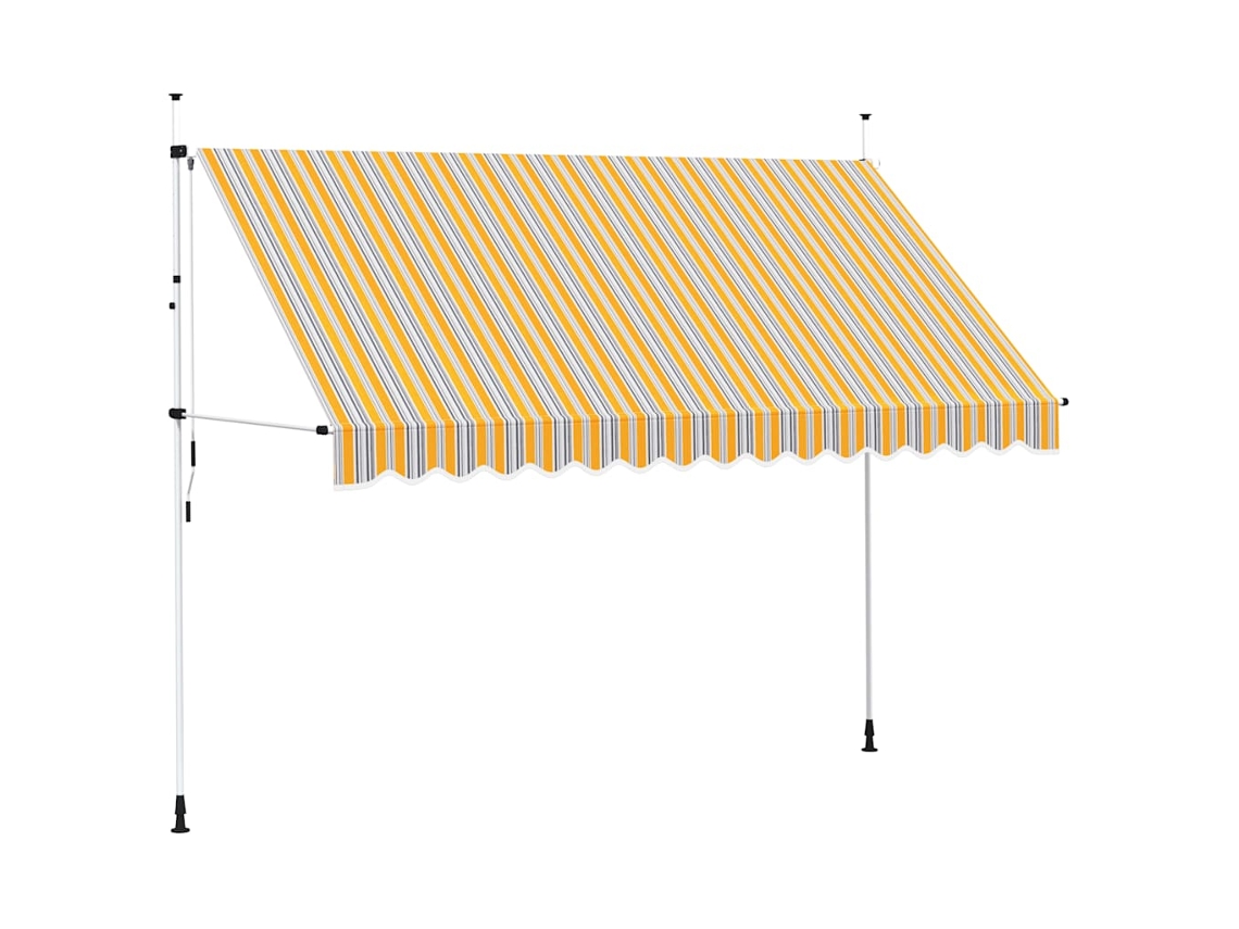 Retractable Awning, Retractable Awnings Vidaxl Multicolor Tecido (350 Cm)
