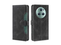 Capa De Celular Em Couro Com Fecho Magnético E Toque Suave Para Honor Magic5 Pro