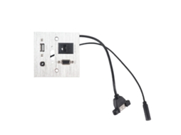 Tomada de Parede Multifuncional EOOCOO com Carregamento Usb e Conexão de Rede