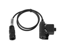 Para Prc148 Prc152 U329 Walkie Talkie 6 Pinos Elementos U94 Ptt Conector De Chave De Interruptor Compatível Brilvibera