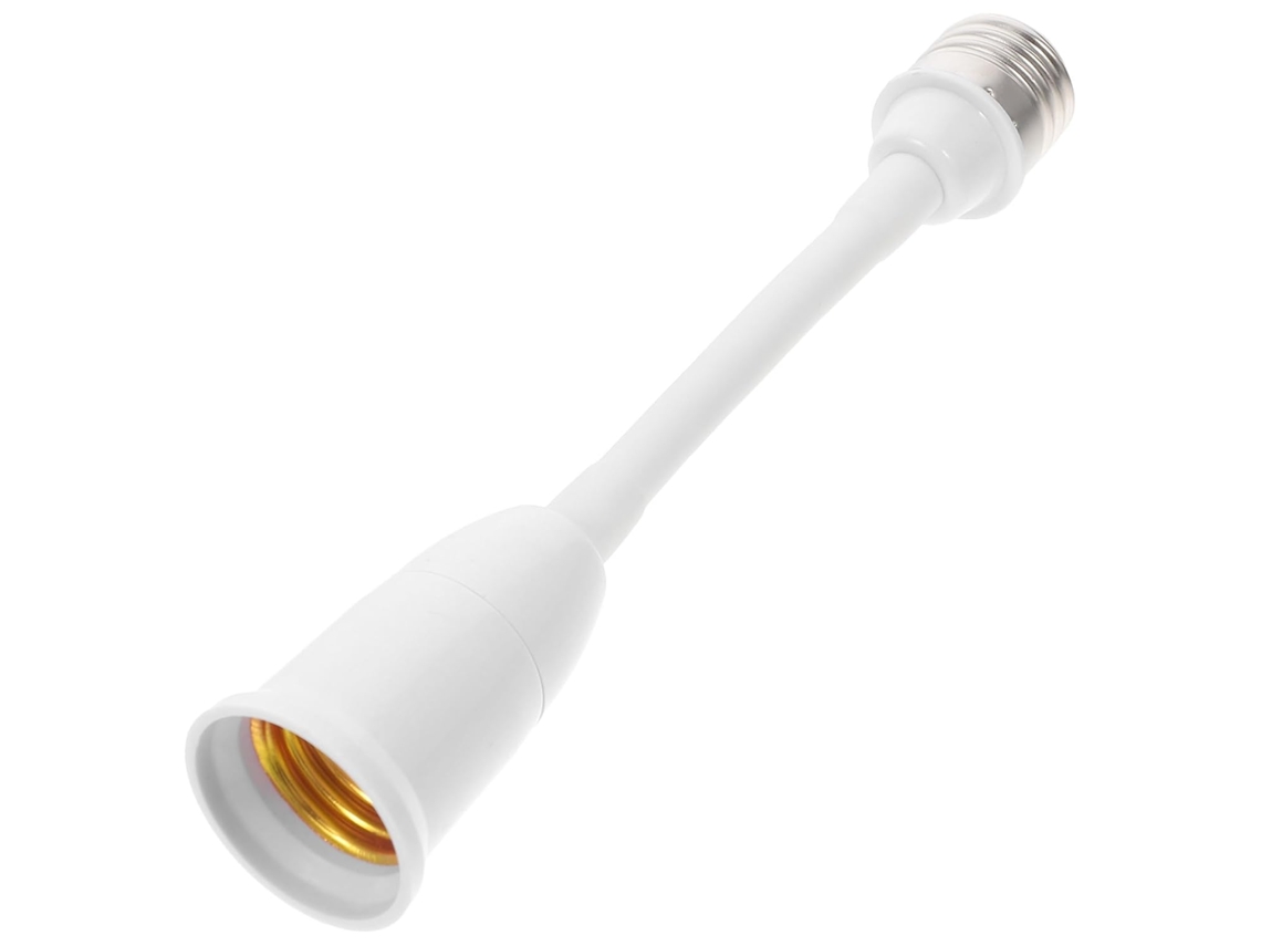 Adaptador De Tomada Flexível Com Extensão Para Tetos Altos, Suporte Ajustável.