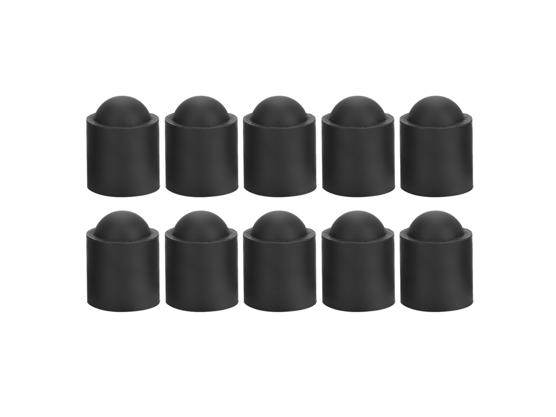 Laxiscreed Capas De Borracha Para Pontas De Bilhar, Pack Com 10 Unidades