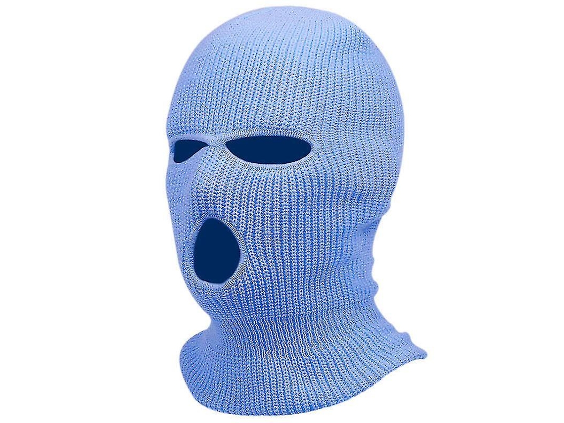 Máscara Balaclava Unissex Quente de Inverno com 3 Furos BRILVIBERA