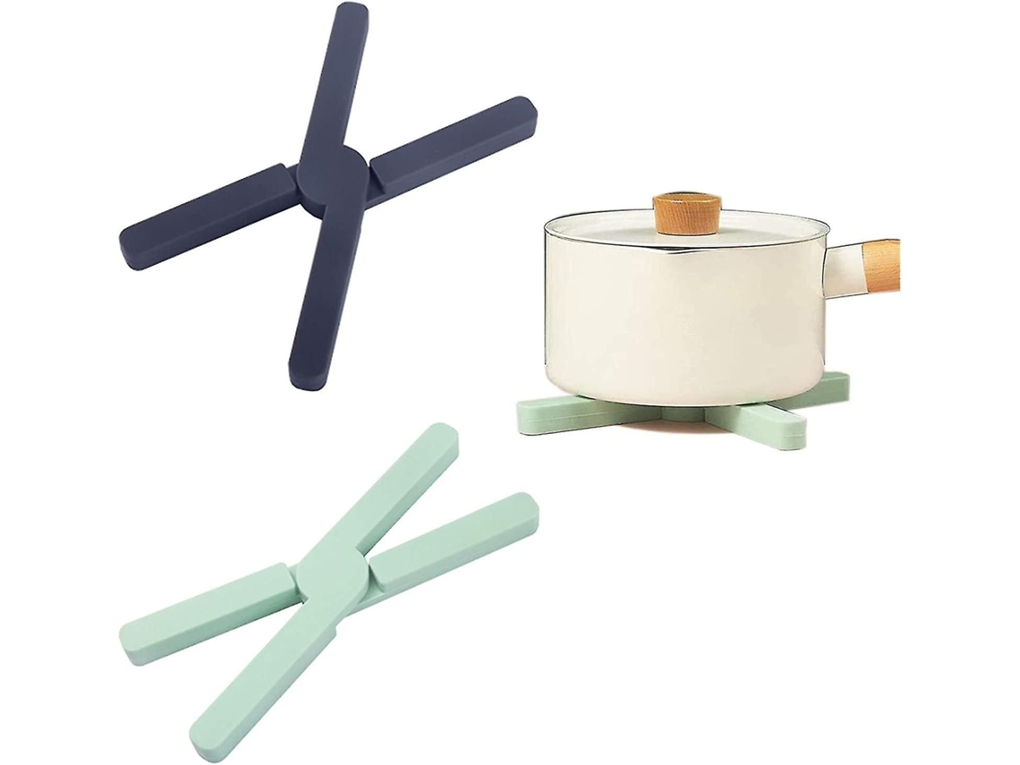 Descansos De Silicone Antiderrapantes Para Panelas E Vasos (2 Unidades)
