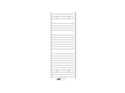 Radiador Banheiro Saara 600x1500 Mm Branco Reto Conexão Central Luxebath