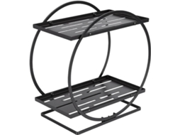Organizador De Bancada Para Banheiro, Prateleira De Ferro Para Cosméticos, 22, 5x 15x 29cm, 3 Níveis, Armazenamento Que