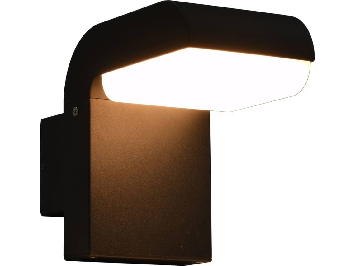 Wall Light, Wall Lights Vidaxl Preto Alumínio (n/a)