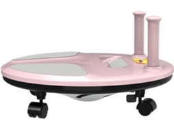 Rolo de Treinamento Abdominal - Equipamento Ginástica para Casa Máquina 4 Rodas Mulheres, Jovens, Adultos S/MARCA