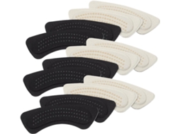 6 Pares De Palmilhas Calcanhar Substituíveis, Antiderrapantes E Confortáveis Para Sapatos Femininos Masculinos
