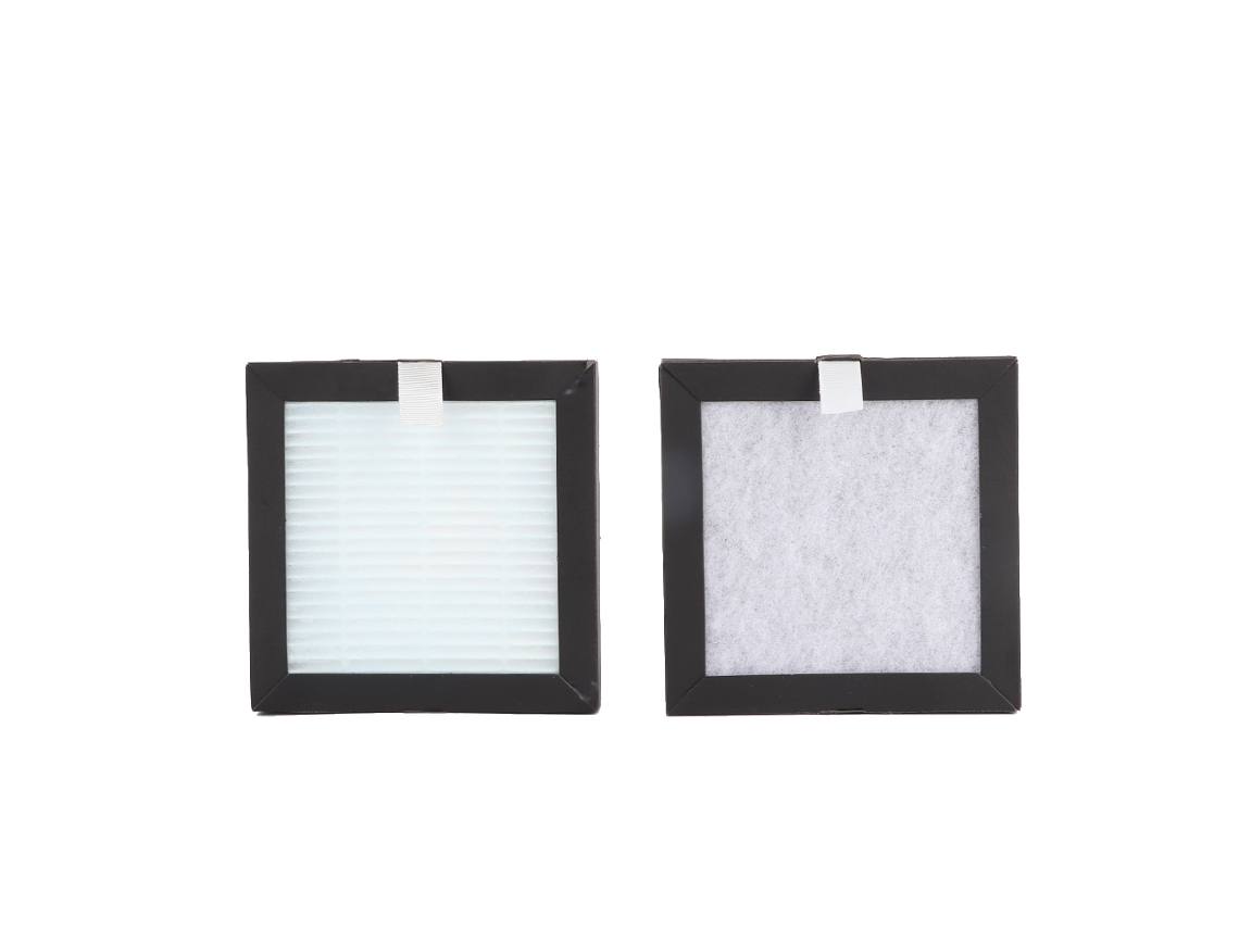 Filtro Duplo Núcleo para Purificador de Ar Nobico J020/j021 com Carbono Ativado e Catalisador Frio