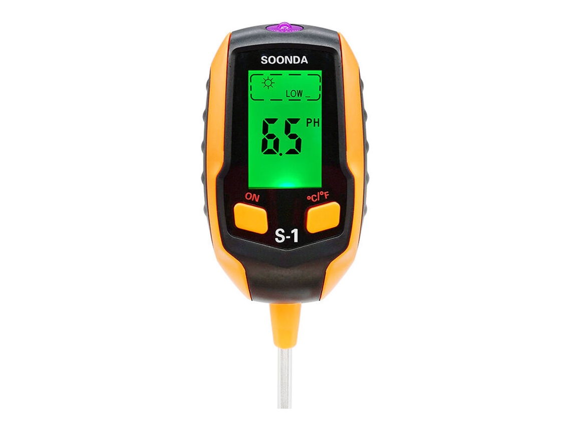 Medidor De Ph Do Solo, Testador Digital 4 Em 1 Umidade, Luz, E Temperatura Conjunto Ferramentas Jardinagem Para Cuidados Com Plant Aquaforge