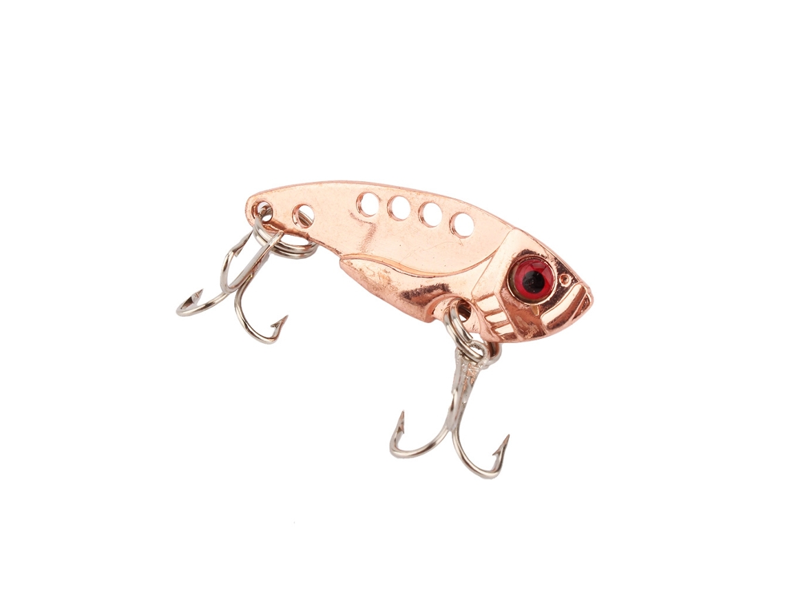 Isca de Pesca Metal com Sequin para Bass