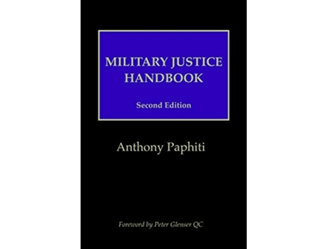 Livro Military Justice Handbook De Anthony Bg Paphiti (inglês)
