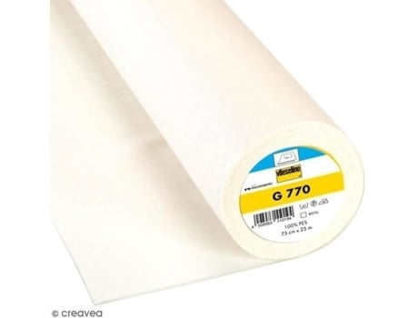 Entoilage Vlieseline G770 Branco Écru Ao Metro (sob Medida)
