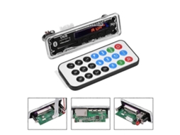 Placa Decodificadora Mp3 Wma Módulo De Áudio Sem Fio Bluetooth Usb Sd Rádio Fm Yunzii