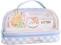 Mochila Escolar, Grande Capacidade, Lona AQUAFORGE