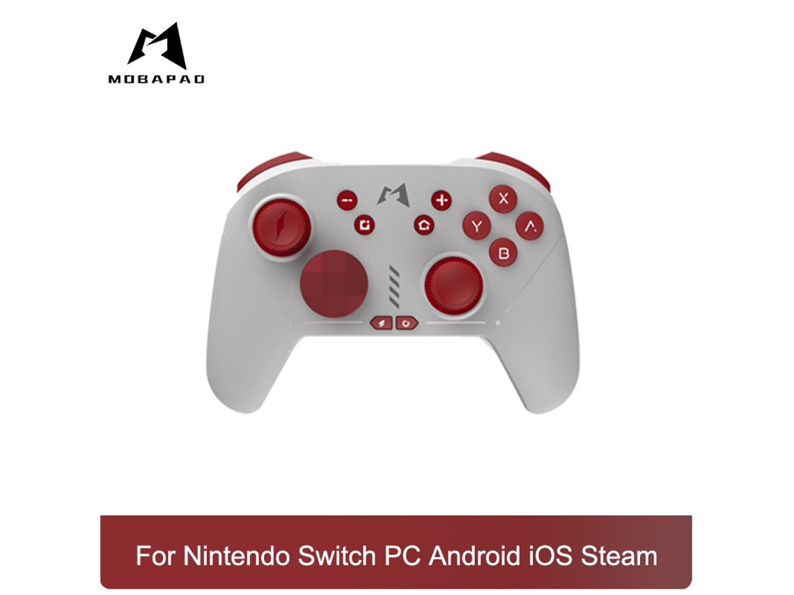 Controle Chitu Bluetooth Com Joystick Hall Mecânico Hd, Compatível Com Nintendo Switch 2, Pc, Android E Ios, Cor Cinza. Aeuzwr