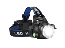 Farol Led Recarregável Por Usb Ipx4 Ajustável Para Camping E Caminhadas Olysi Shop