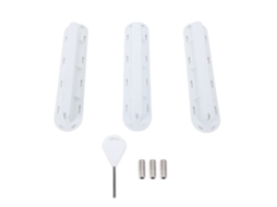 Conjunto de 3 Caixas de Aletas Pvc Business