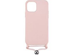 Capa iPhone 12«12 Pro SKYHE Gel Rope Rosa