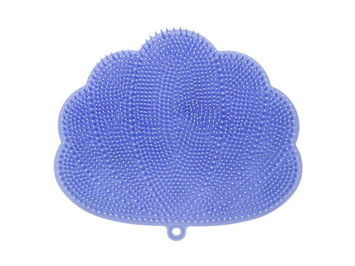 Massageador De Pés Para Chuveiro Com Ventosas, Azul