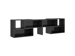Tv Cabinet, Tv Cabinets Vidaxl Cinzeto Madeira Processada (n/a)