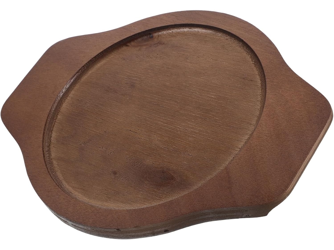 Bandeja Madeira 19x12 Antiderrapante, Resistente