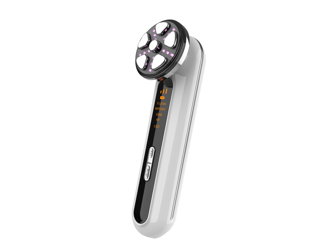 (branco) Aparelho De Microcorrente Para Beleza Facial, Lifting E Firmeza, Terapia Com Luz Led