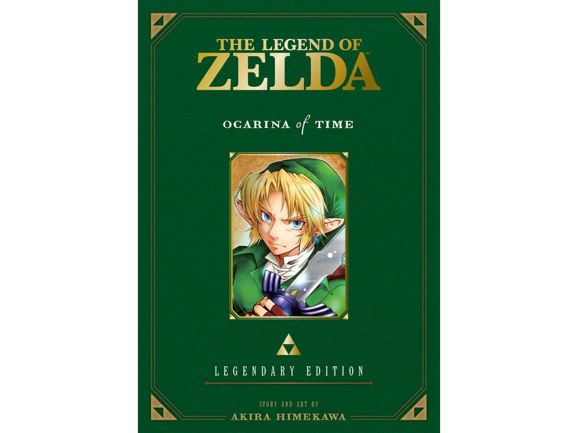 Livro Legend of Zelda Ocarina of Time Legendary Edition de Akira Himekawa (Inglês)